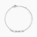 Bracelets sur Grenoble : Histoire d'Or Bracelet Argent Blanc Eclat D'Aurore Oxyde De Zirconium