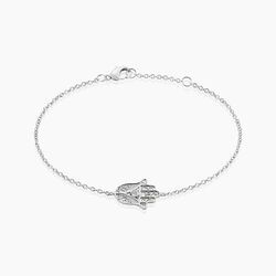 Histoire d'Or Bracelet Mafatma Argent Blanc Oxyde De Zirconium