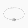 Histoire d'Or Bracelet Mafatma Argent Blanc Oxyde De Zirconium