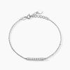 Histoire d'Or Bracelet Rio Argent Blanc Oxyde De Zirconium