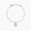 Histoire d'Or Bracelet Wallie Argent Blanc Oxyde De Zirconium
