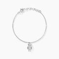 Histoire d'Or Bracelet Wallie Argent Blanc Oxyde De Zirconium