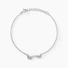 Histoire d'Or Bracelet Thecla Argent Blanc Oxyde De Zirconium