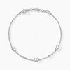 Histoire d'Or Bracelet Diep Argent Blanc Oxyde De Zirconium