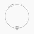 Histoire d'Or Bracelet Suzon Argent Blanc Oxyde De Zirconium