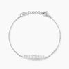 Histoire d'Or Bracelet Aliah Argent Blanc Oxyde De Zirconium