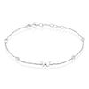 Histoire d'Or Bracelet Rana Argent Blanc Oxyde De Zirconium