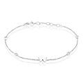 Histoire d'Or Bracelet Rana Argent Blanc Oxyde De Zirconium