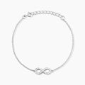 Histoire d'Or Bracelet Lou Argent Blanc Oxyde De Zirconium