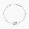 Histoire d'Or Bracelet Donatiane Argent Blanc Oxyde De Zirconium