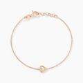 Bracelets sur Grenoble : Histoire d'Or Bracelet Menel Argent Rose