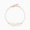 Histoire d'Or Bracelet Argent Rose Bulle