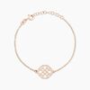 Histoire d'Or Bracelet Argent Rose Lev