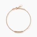 Histoire d'Or Bracelet Rio Argent Rose Oxyde De Zirconium