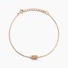 Histoire d'Or Bracelet Rio Argent Rose Oxyde De Zirconium