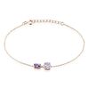 Histoire d'Or Bracelet Argent Rose Brenna Oxyde De Zirconium