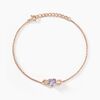 Histoire d'Or Bracelet Atieno Argent Rose Oxyde De Zirconium