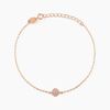 Histoire d'Or Bracelet Auxana Argent Rose Oxyde De Zirconium