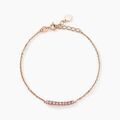 Histoire d'Or Bracelet Rio Argent Rose Oxyde De Zirconium
