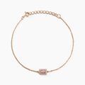 Histoire d'Or Bracelet Rio Argent Rose Oxyde De Zirconium
