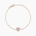 Histoire d'Or Bracelet Suzon Argent Rose Oxyde De Zirconium