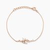 Histoire d'Or Bracelet Wendy Argent Rose Oxyde De Zirconium
