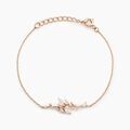 Bracelets sur Grenoble : Histoire d'Or Bracelet Wendy Argent Rose Oxyde De Zirconium
