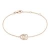 Histoire d'Or Bracelet Ottavia Argent Rose Oxyde De Zirconium