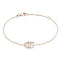 Histoire d'Or Bracelet Ottavia Argent Rose Oxyde De Zirconium