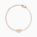 Histoire d'Or Bracelet Anne-lise Argent Rose Oxyde De Zirconium