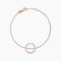 Histoire d'Or Bracelet Alysone Argent Rose Oxyde De Zirconium