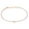 Histoire d'Or Bracelet Constantin Argent Rose Oxyde De Zirconium