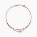 Histoire d'Or Bracelet Giulette Argent Rose Oxyde De Zirconium
