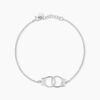Histoire d'Or Bracelet Kim Argent Blanc