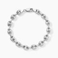 Histoire d'Or Bracelet Carrus Argent Blanc