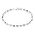 Bracelets sur Grenoble : Histoire d'Or Bracelet Maille Argent Carrus