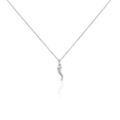 Histoire d'Or Collier Cornucopia Argent Blanc