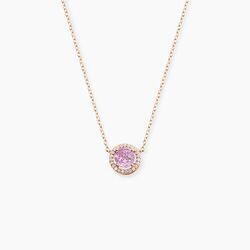 Histoire d'Or Collier Rio Argent Rose Oxyde De Zirconium