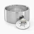 Histoire d'Or Bague Piassina Argent Blanc Nacre