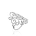 Histoire d'Or Bague Lizon Argent