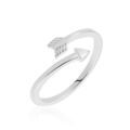 Histoire d'Or Bague Marie-lore Argent Blanc