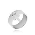Histoire d'Or Bague Cecil Argent Blanc