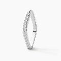 Histoire d'Or Bague Ocean Argent Blanc