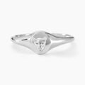 Histoire d'Or Bague Inola Argent Blanc