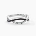 Histoire d'Or Bague Prudentia Argent Blanc Oxyde De Zirconium
