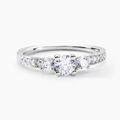 Histoire d'Or Bague Marie-angelina Argent Blanc Oxyde De Zirconium