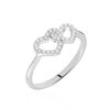 Histoire d'Or Bague Anne-ael Argent Blanc Oxyde De Zirconium