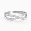Histoire d'Or Bague Kassandre Argent Blanc Oxyde De Zirconium