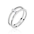 Histoire d'Or Bague Erynn Argent Blanc Oxyde De Zirconium