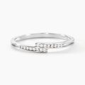 Histoire d'Or Bague Iryna Argent Blanc Oxyde De Zirconium